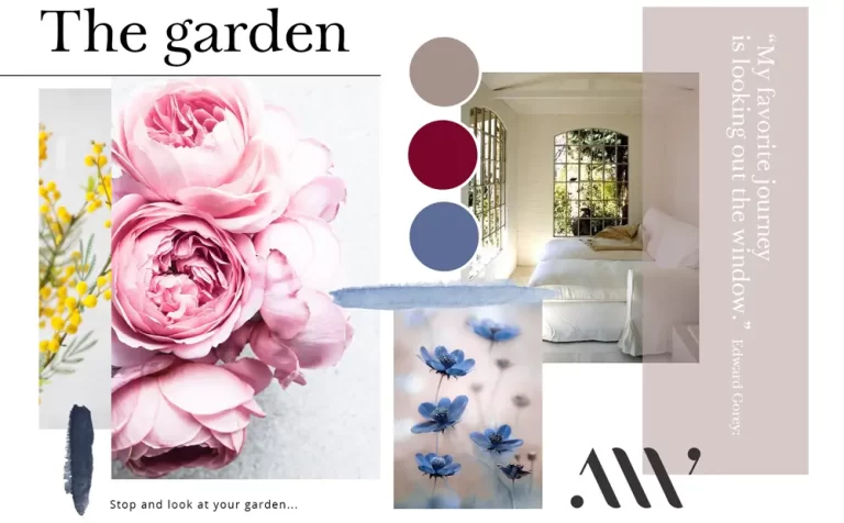 “Victorian Garden” Accent Wallpaper: The Making Of