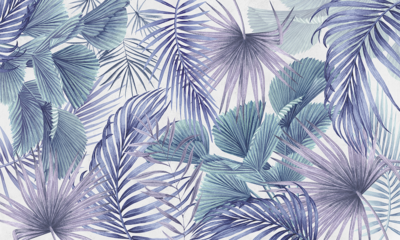 blue_jungle_leaves_wallpaper