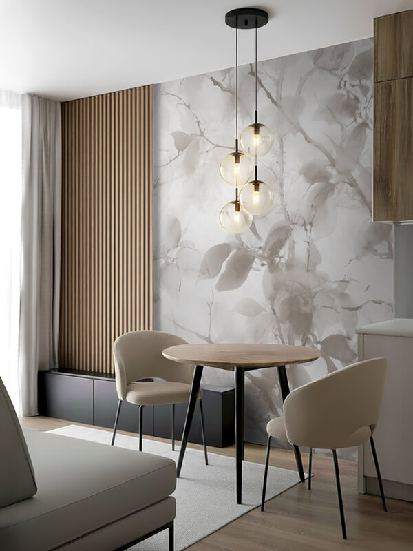 tapet-silva-mist-sufragerie- frunze- bej-wallpaper-livingroog-leaf-beige
