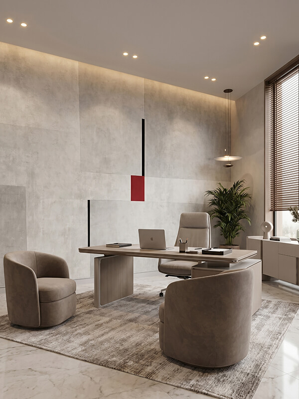 tapet-linear echilibru-birou-forme-geometrice - tapet-office-geometric-shapes