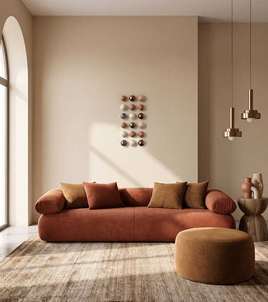 ambient-3-bile-Terra-sculpture-decoration-Terracotta-moss green- ivory-sculpturi-perete-2