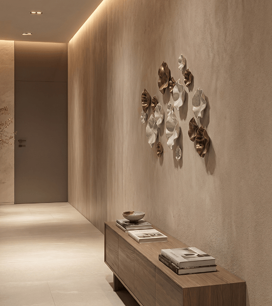 linen-flori-flowers-sculpture-decoration-white-sculpturi-bej-auriu-perete